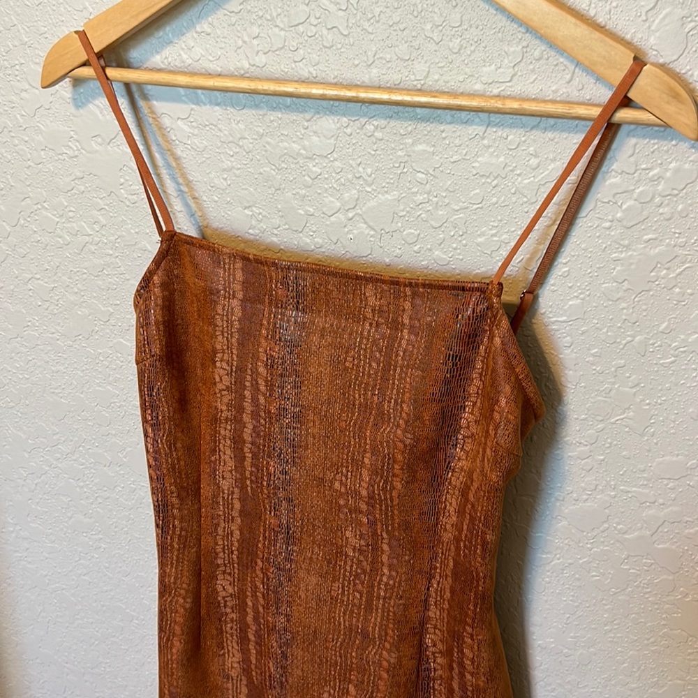 Urban outfitters snake skin minidress